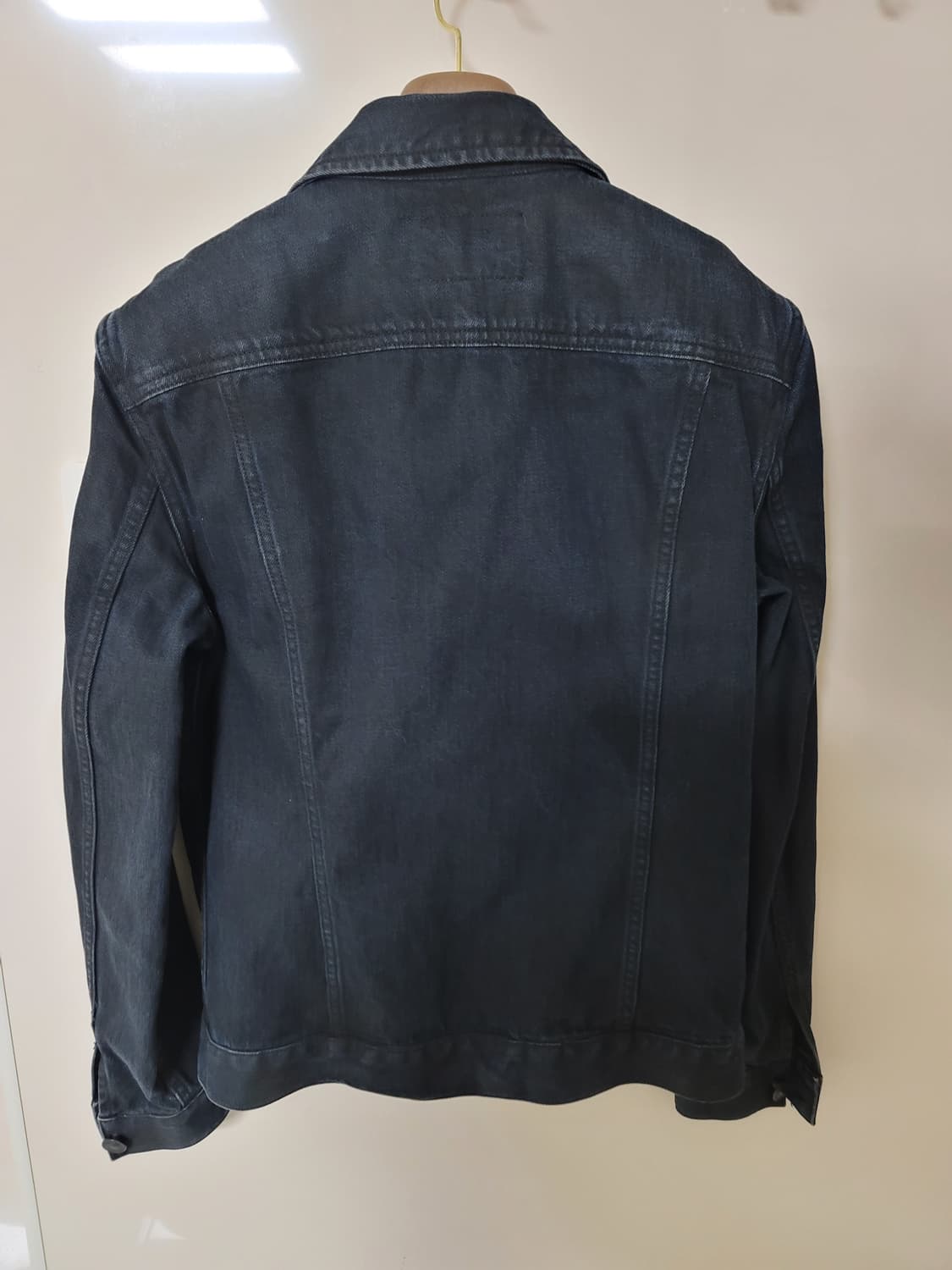 올세인츠 진청 빈티지워싱 트러커 데님자켓 S 95정사이즈 상태극상 상품이미지2
