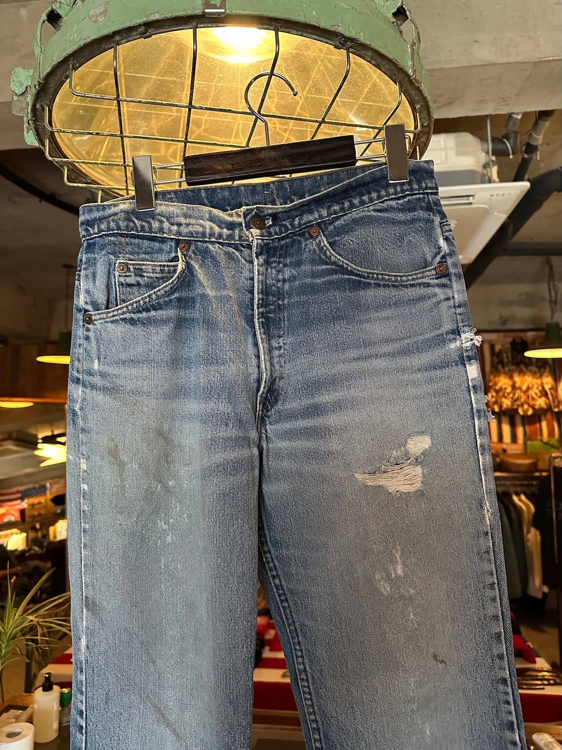 80s USA Levis 517 Boot Cut Denim Pants 상품이미지2