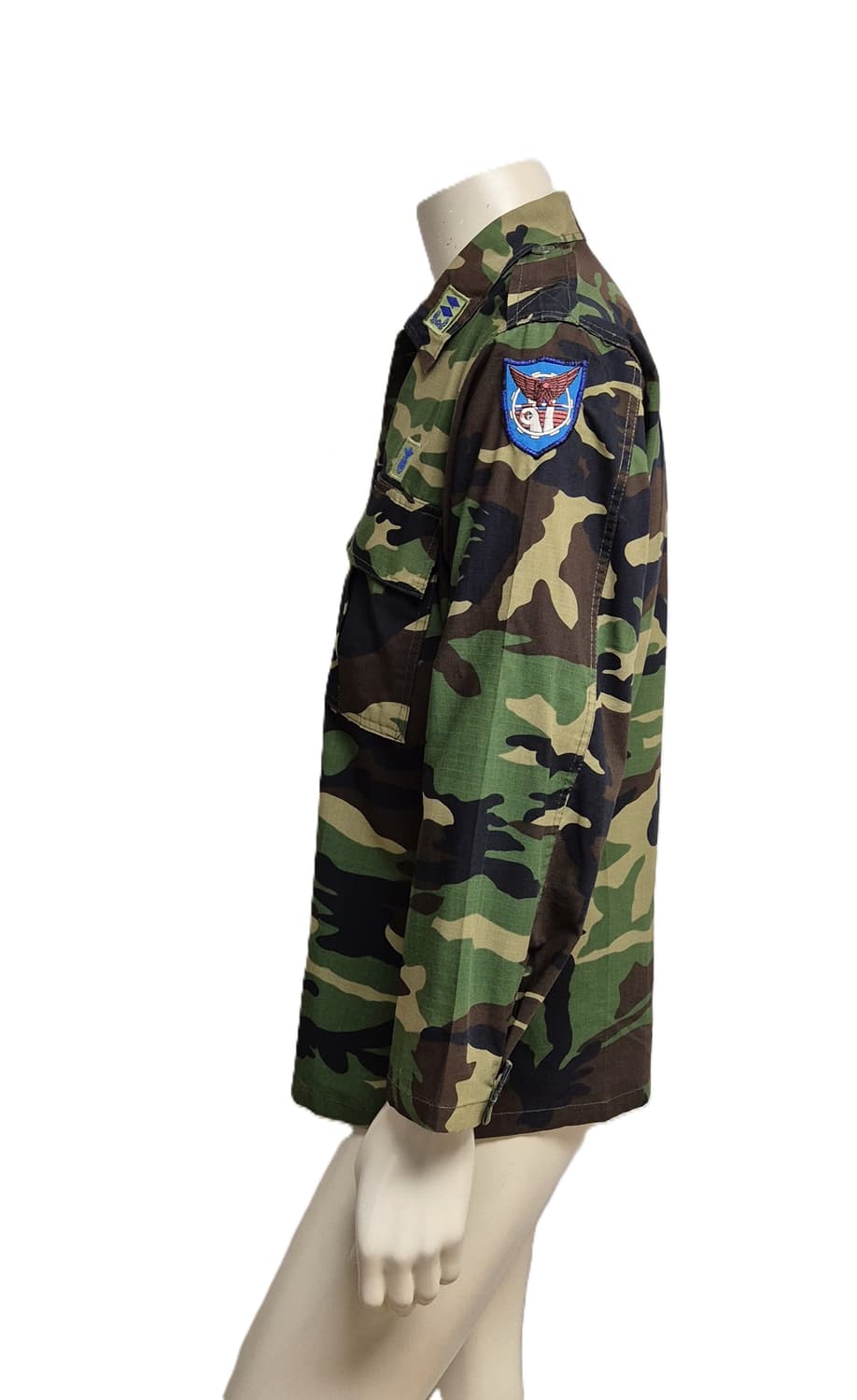 공군 구형 91비행전대 시설 중위 초기형 하계 전투복 상의 자켓 (L) 상품이미지2