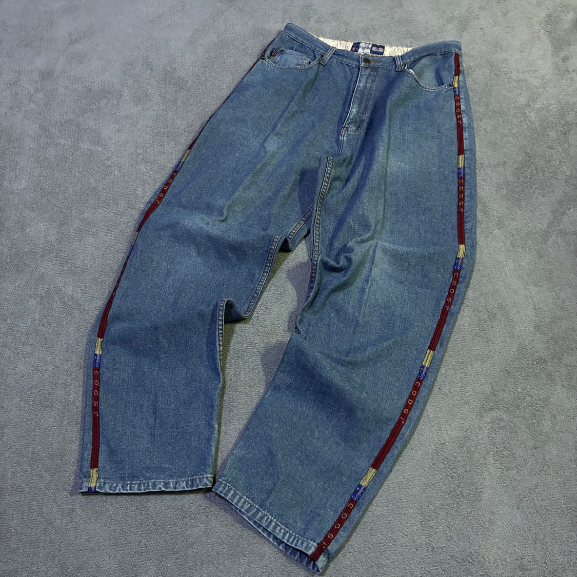 쿠지 사이드라인 오드스쿨 베기핏 데님팬츠 32 상품이미지2