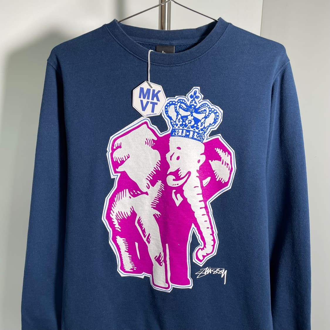 스투시 elephant 크루넥 맨투맨 상품이미지5