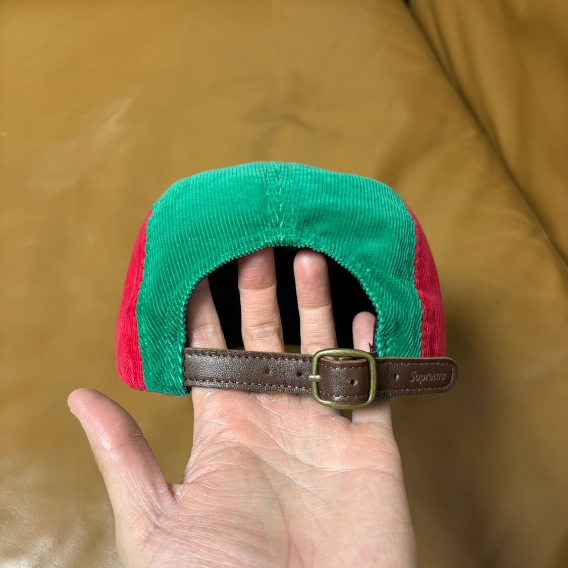 슈프림 캠프캡 모자 박스로고 코듀로이 멀티 컬러 상품이미지7