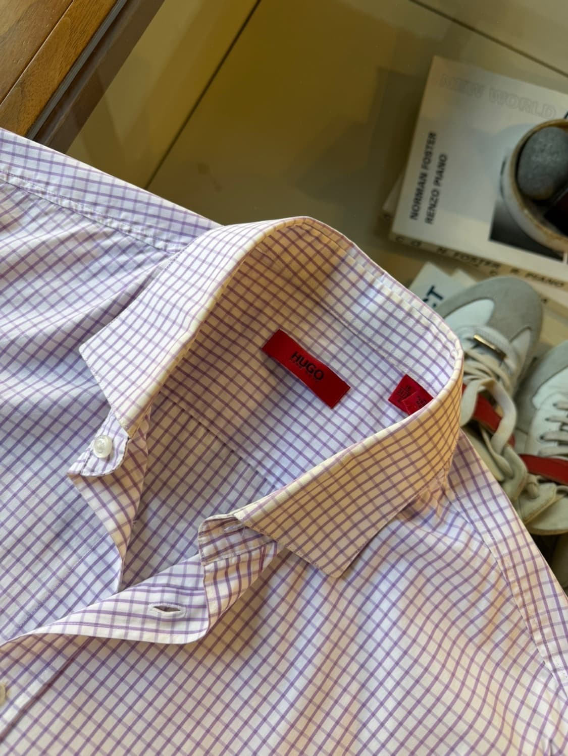 휴고보스 레드라벨 셔츠 100 상품이미지8