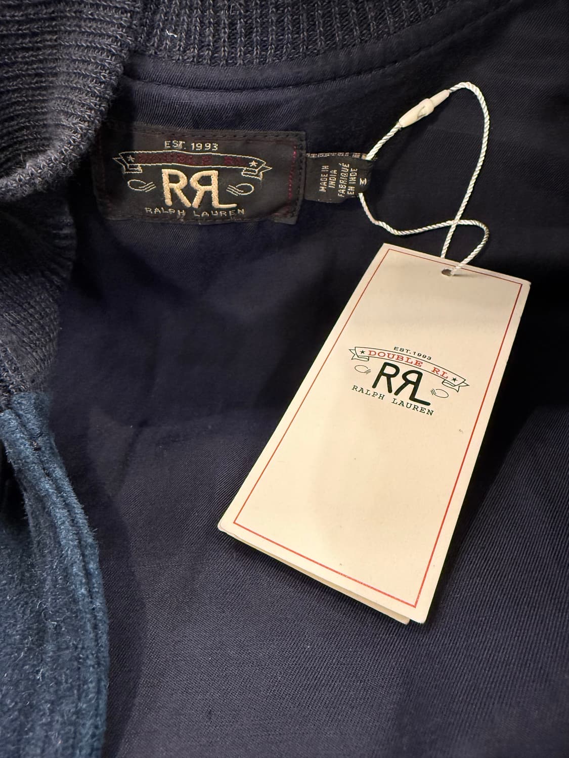 더블알엘 RRL A-1 인디고 스웨이드 자켓 [ 명작 ] 상품이미지3