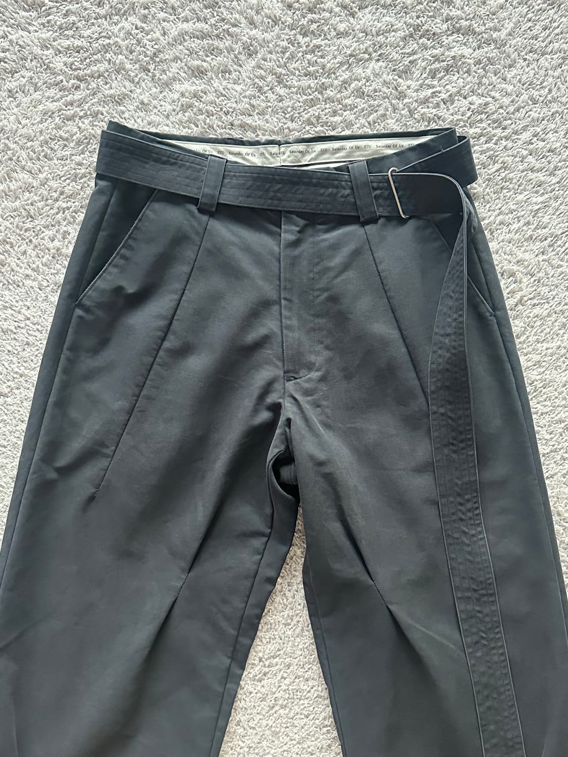 [S] STU벨티드 팬츠 상품이미지1