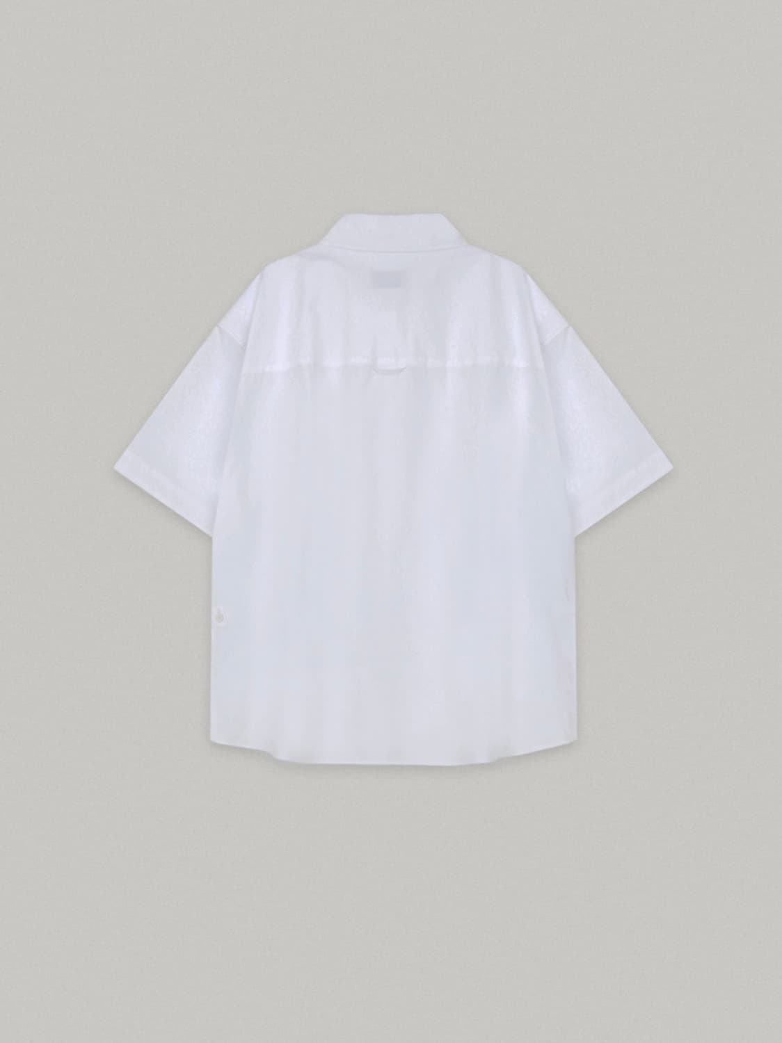 모이아 화이트 반팔 셔츠 상품이미지6