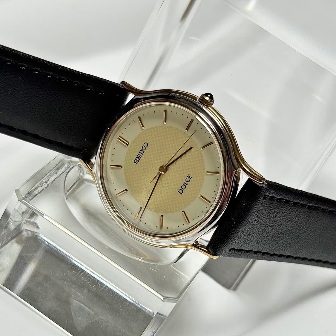 80's90's 세이코 빈티지  돌체 콤비 텍스처 다이얼 워치 상품이미지1