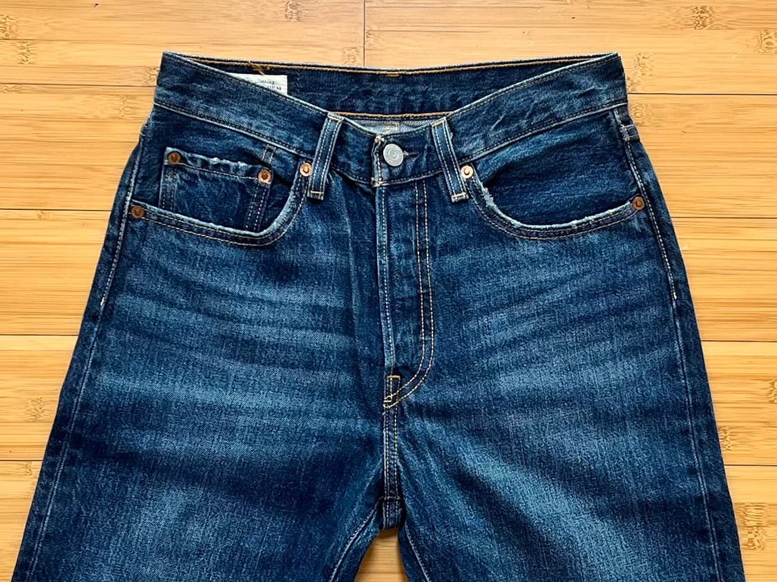 리바이스 501 빅E 데님팬츠 W L 상품이미지3