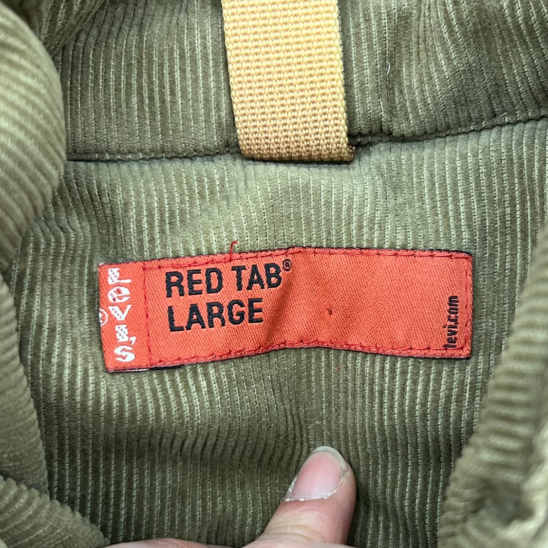 리바이스 레드탭 코듀로이 패딩 r2271 상품이미지6