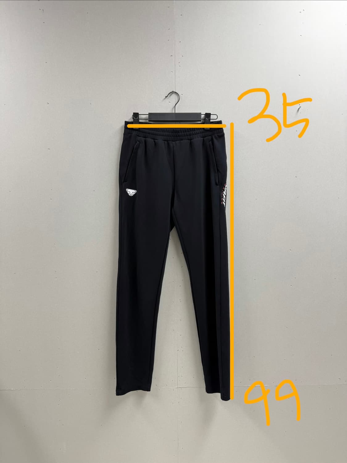 여성 75 M / 다이나핏 트레이닝 팬츠 블랙 상품이미지2