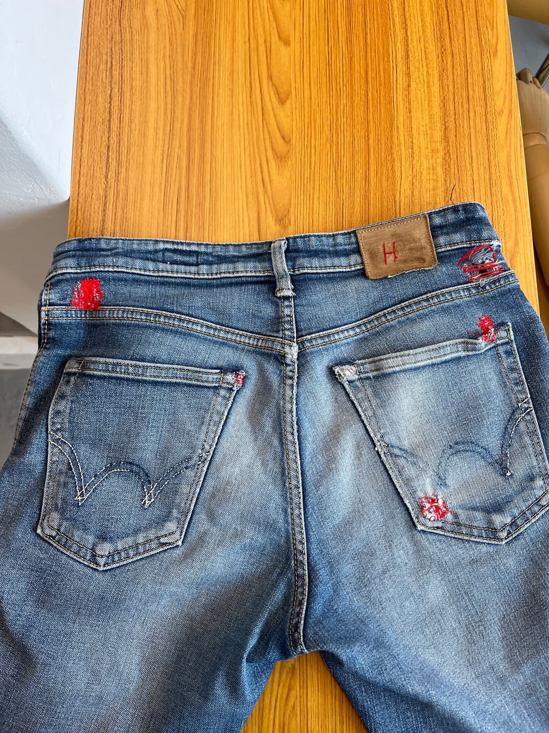 🔥RARE🔥Vintage custom Jeans 상품이미지5