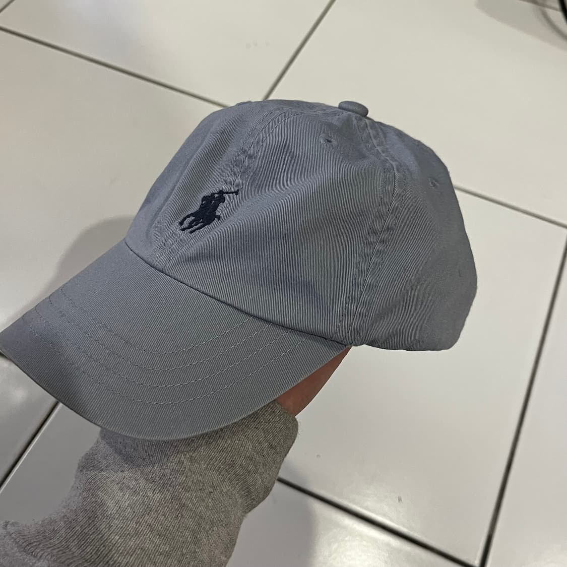 폴로 소라색 볼캡 키즈 상품이미지3