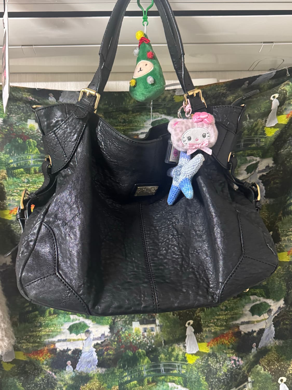 시슬리 가죽 레더 숄더백 상품이미지2