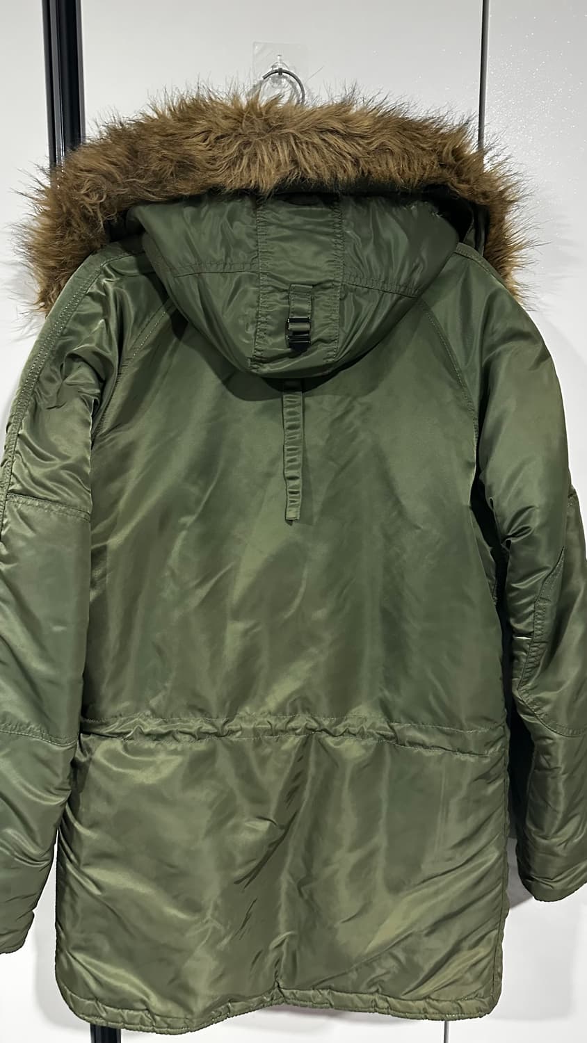 알파인더스트리 N3B 그린 밀리터리 야상 패딩 자켓 M 상품이미지3