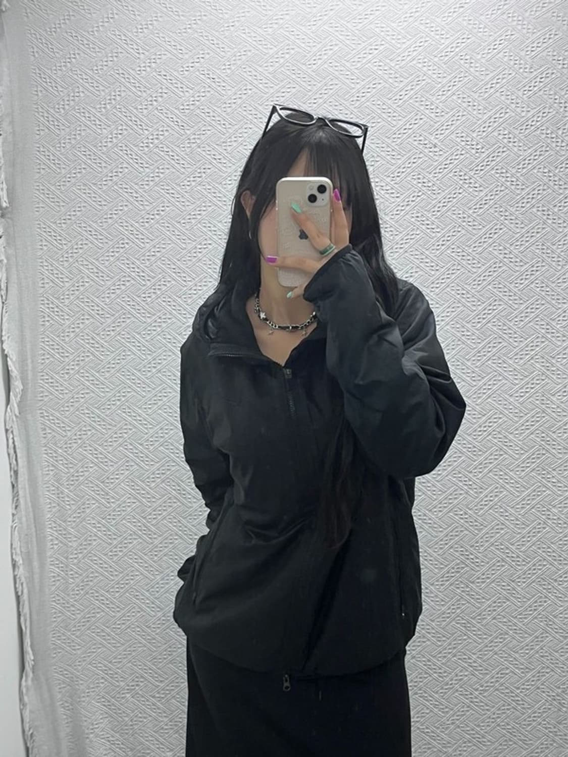 나이키 올드스쿨 빈티지 윈드브레이커 바람막이 자켓 L C07056 상품이미지2