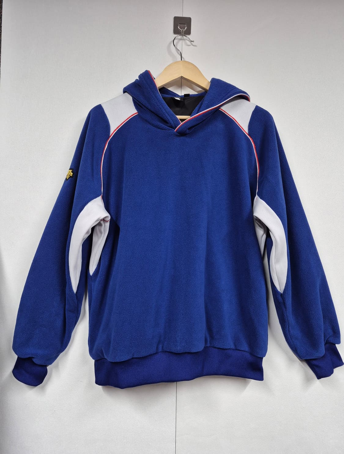 라지 공용 데쌍트 방풍 후리스 후드티 상품이미지1