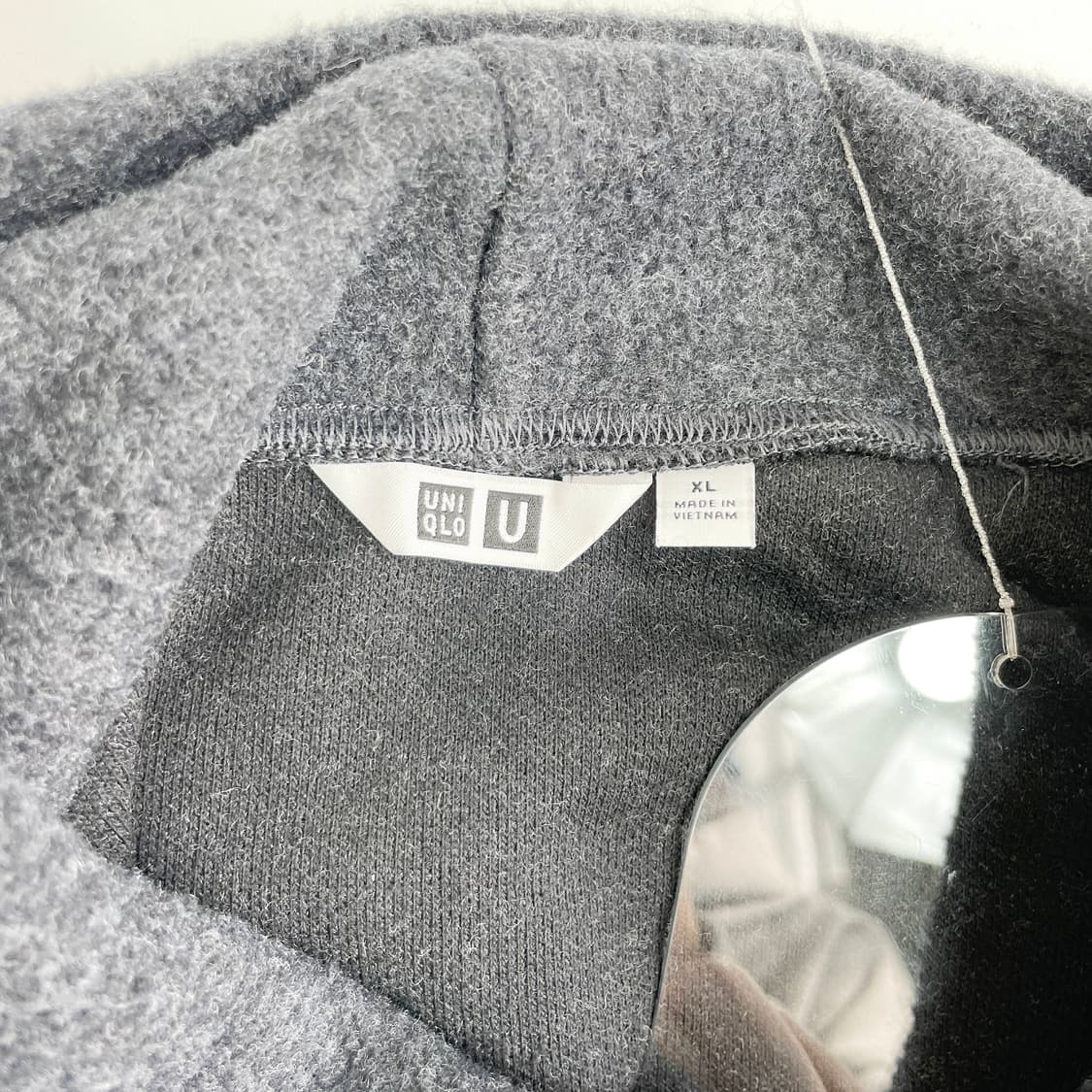 D2 유니클로U 르메르 후리스 후드 XL사이즈 상품이미지4