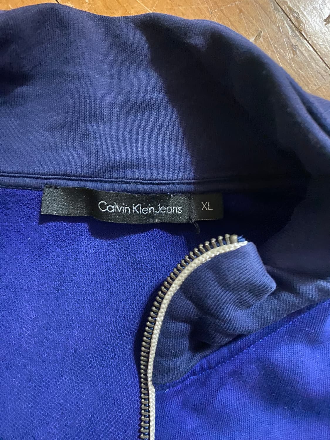 캘빈클라인 남성 집업 XL 네이비 (100) 상품이미지2