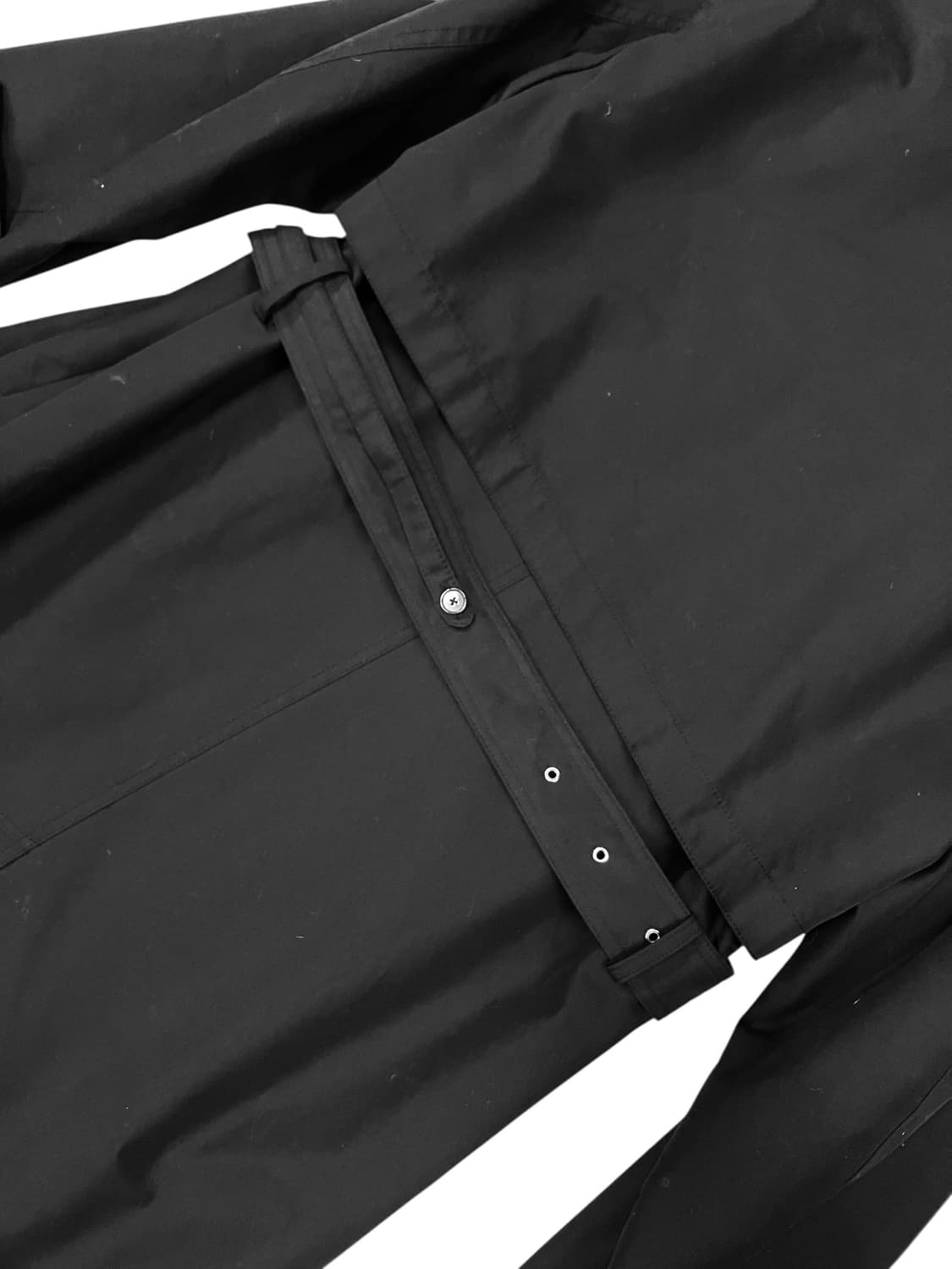 인사일런스 블랙 트렌치 코트 S 상품이미지5