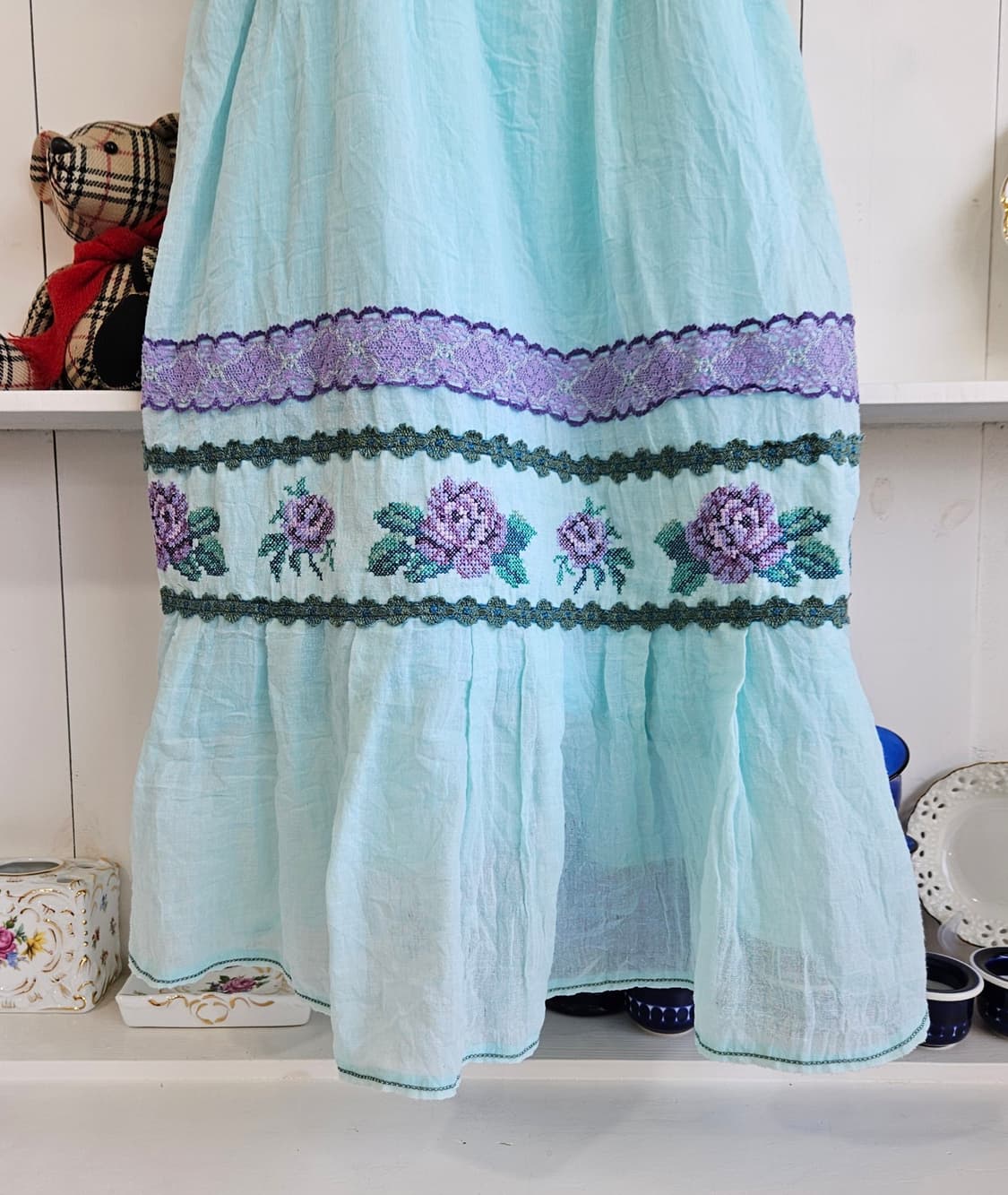 ANNA SUI 안나수이플라워 자수 원피스 상품이미지6