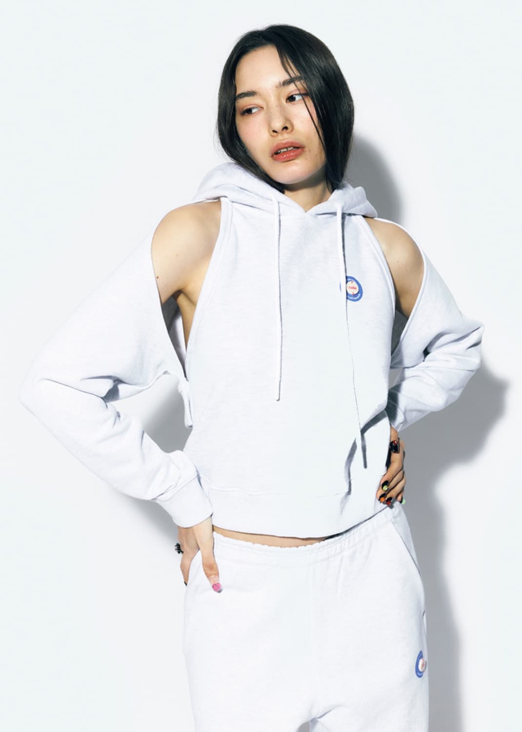 에즈이프캘리 홀터후드&볼레로 세트 상품이미지1