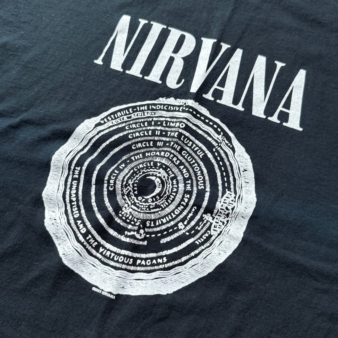 [XL]nirvana 너바나 티셔츠 2003 상품이미지2