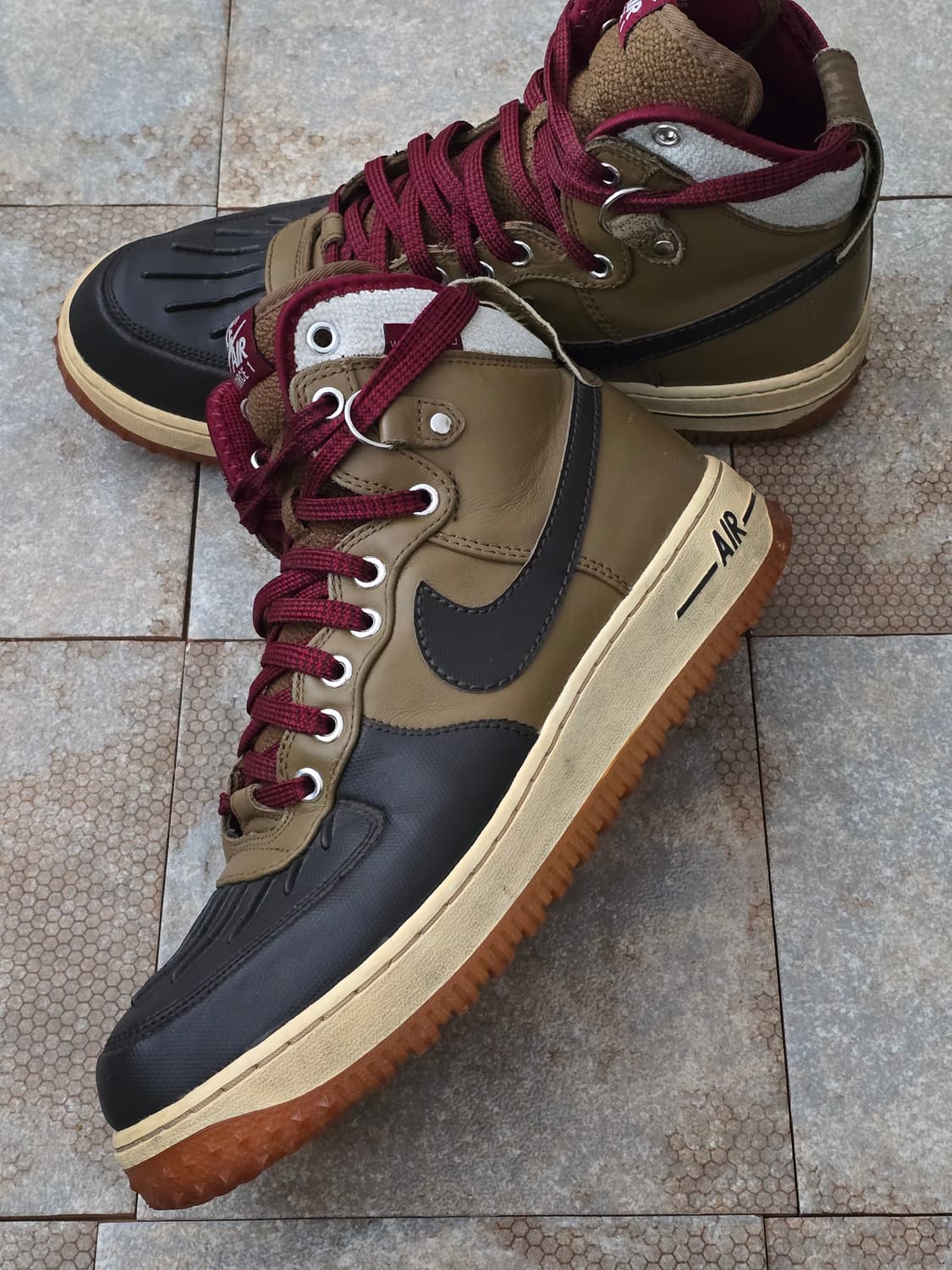 (280)나이키 에어포스 1 덕부츠 엄버  상품이미지3