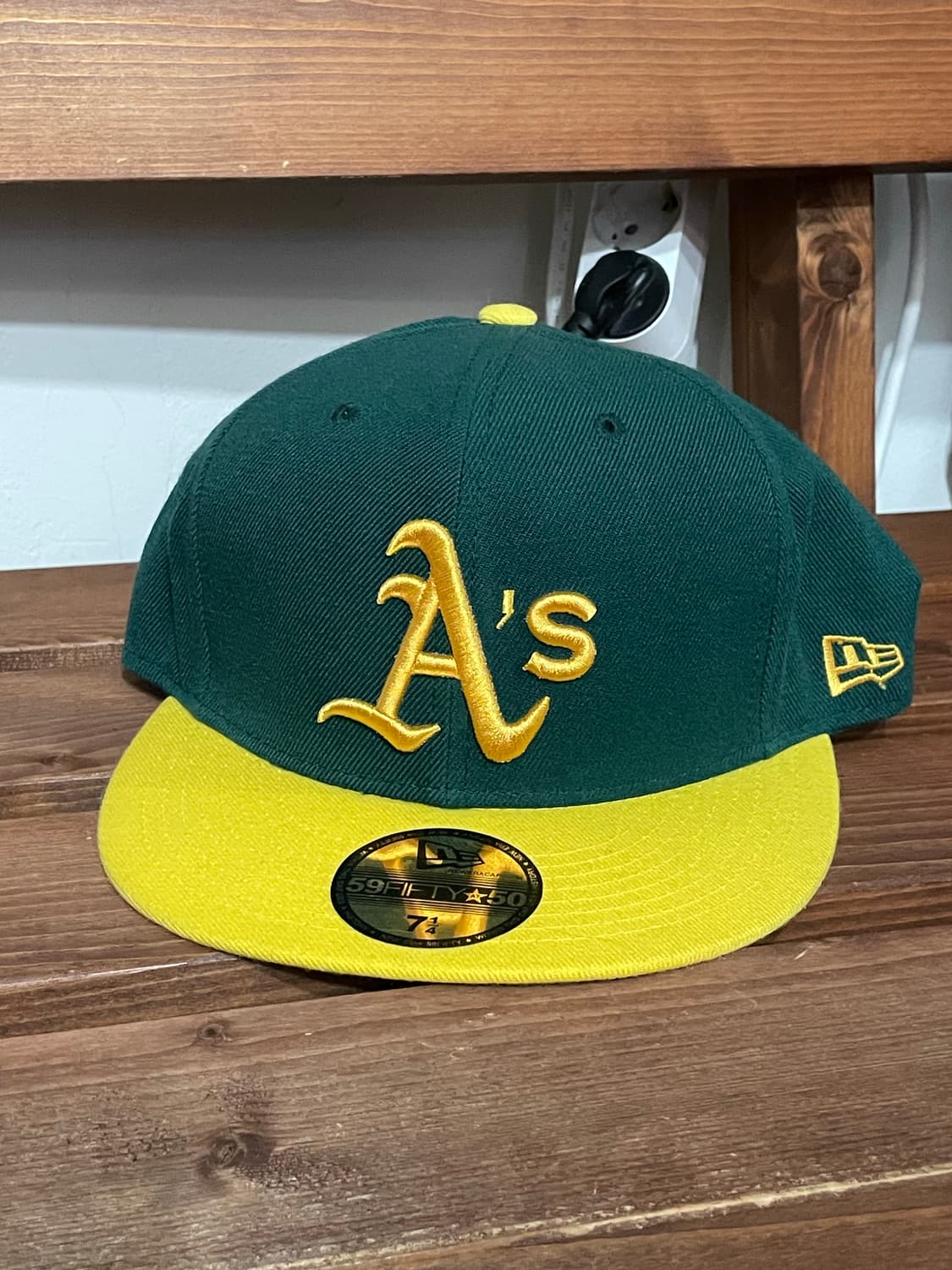 뉴에라 오클랜드 애슬레틱스 7 1/4 (58cm) 상품이미지1