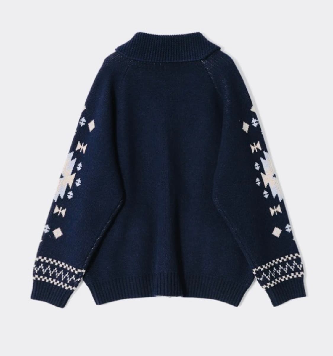 Horlisun 홀이선 쿠스코 코위찬 가디건 네이비 M 상품이미지2