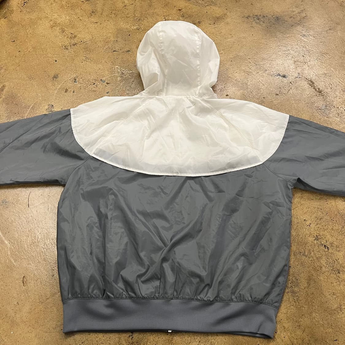 [정품/XL] 나이키 바람막이 화이트 그레이 b8 상품이미지4