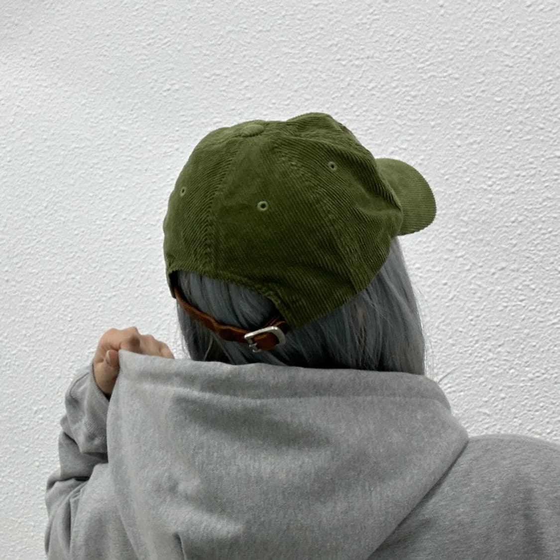 본더치 y2k 말차맛 코듀로이 볼캡 상품이미지3