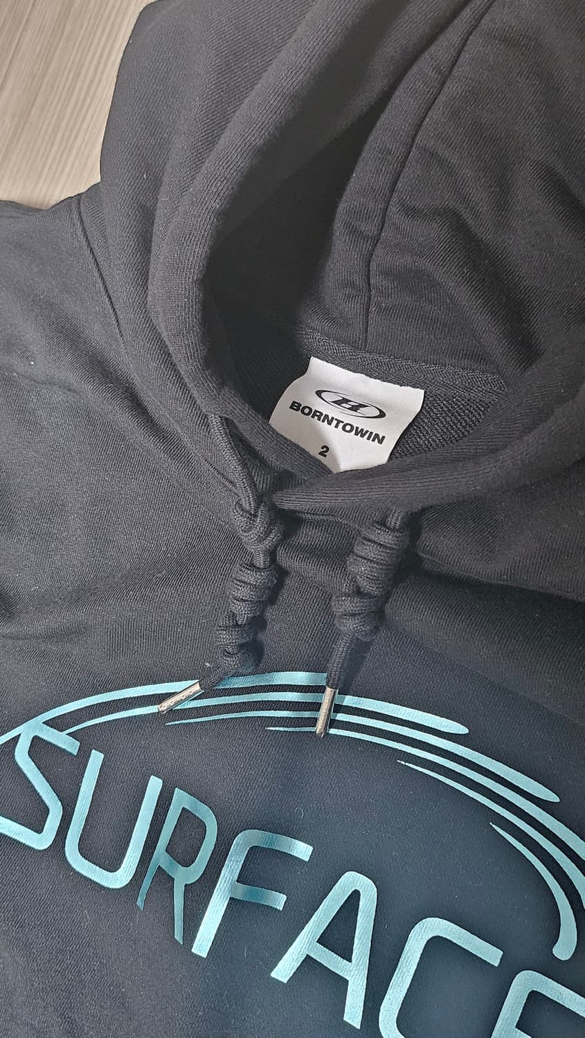 새상품)본투윈 surface 후드티 2사이즈 상품이미지2