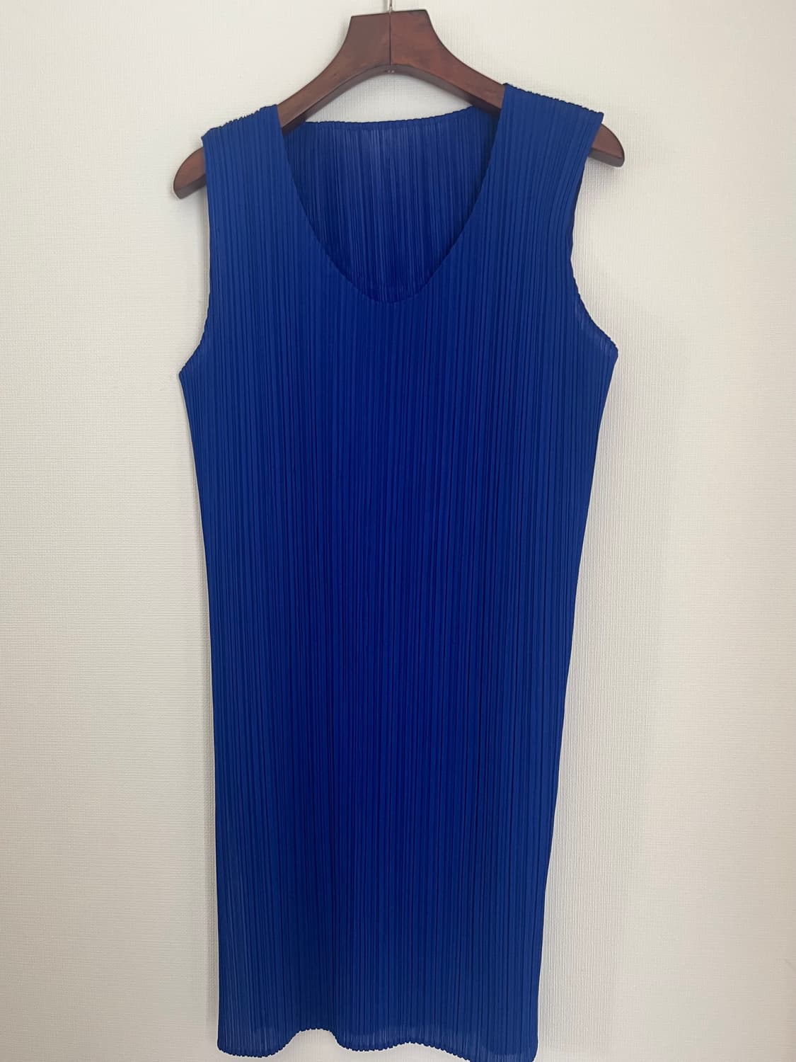 이세이미야케 플리츠플리즈 롱민소매셔츠 원피스 상품이미지1