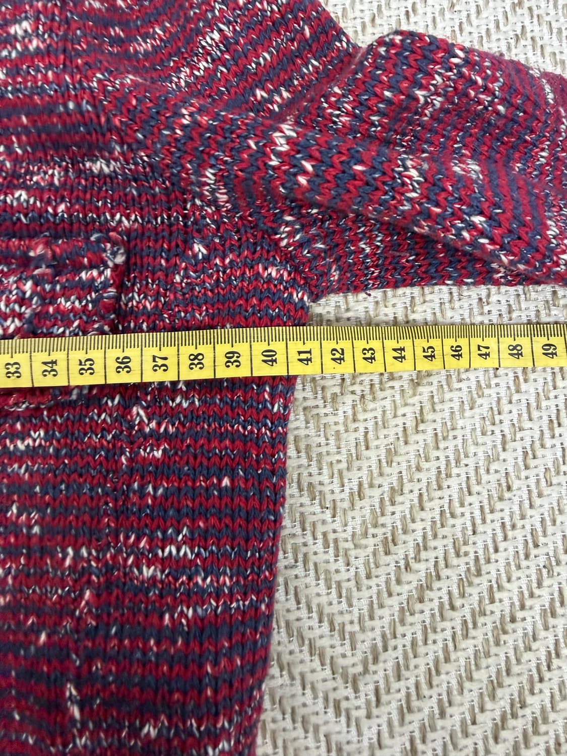 매장판정품) 이자벨마랑 트위드 니트 가디건 36  상품이미지7