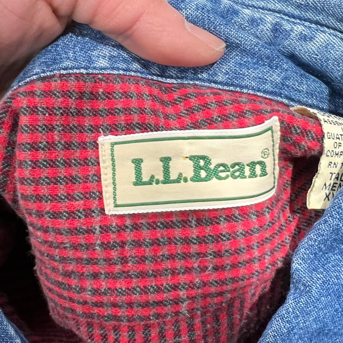 엘엘빈 헤비 데님셔츠 s09448 상품이미지7