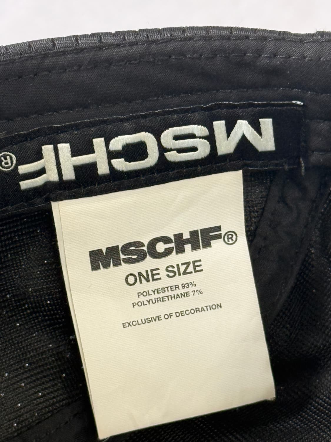 미스치프 롬버스 러닝 캡 블랙 상품이미지6