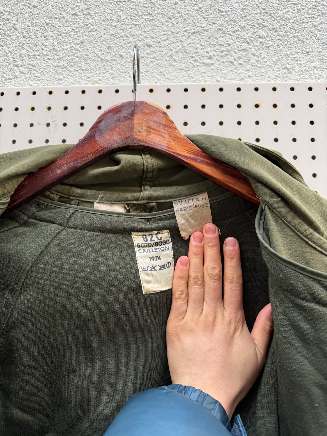 1960s ORIGINAL FRENCH ARMY M64 오리지널 모즈파카 상품이미지9