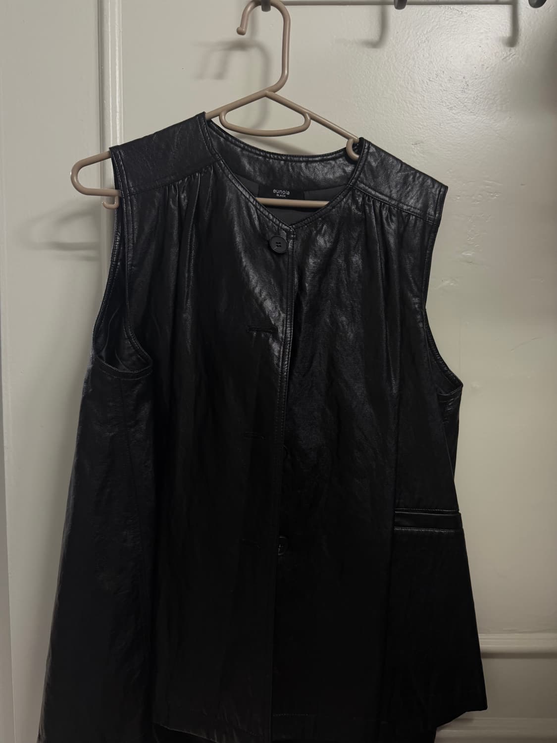 Eunoia 유노이아 가죽 조끼 상품이미지4