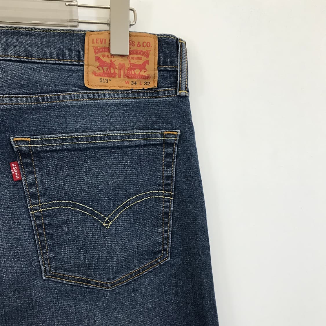 리바이스 513 슬림스트레이트 청바지 [34 x32] 상품이미지4