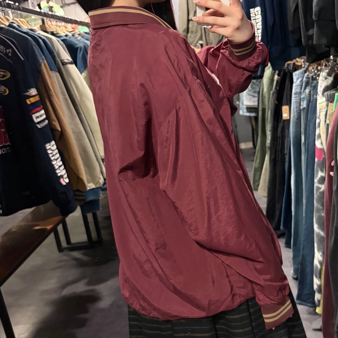 [IM] Nike 나이키 아노락 버건디 웜업 상품이미지5