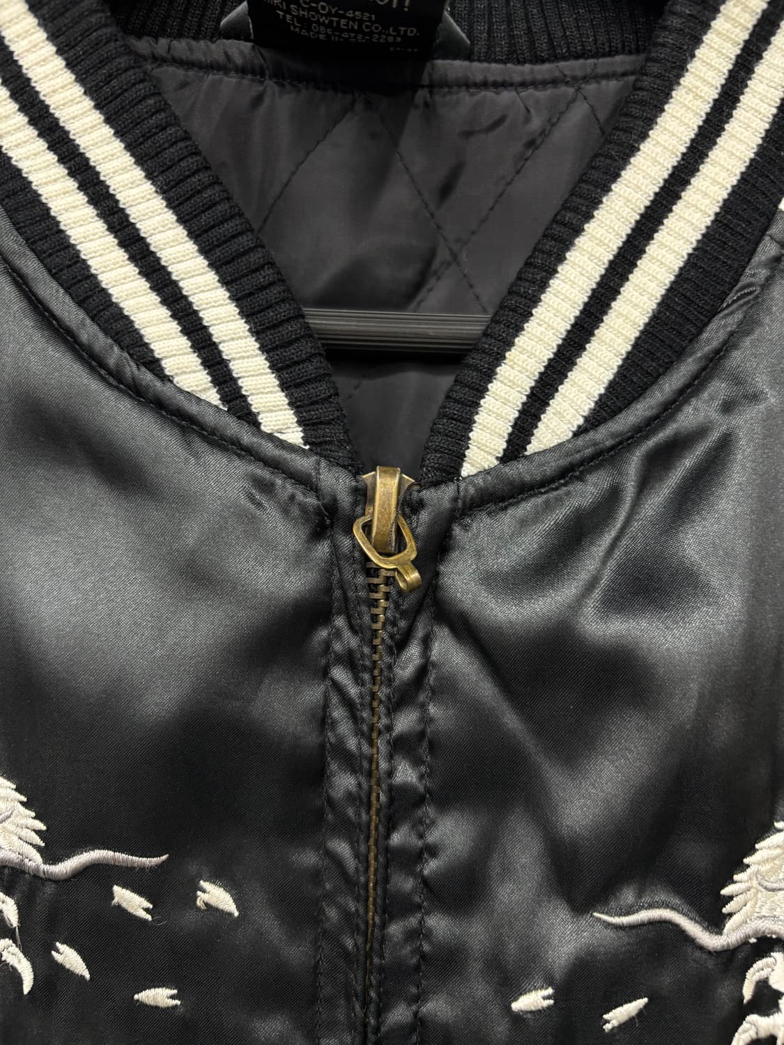 도그타운 블랙 드래곤 퀄팅 스카잔 자켓 상품이미지8