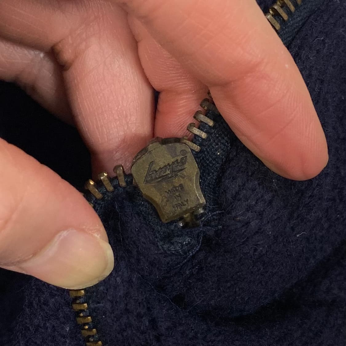 폴로 랄프로렌 램스울 숄카라 쿼터집업 니트 상품이미지4