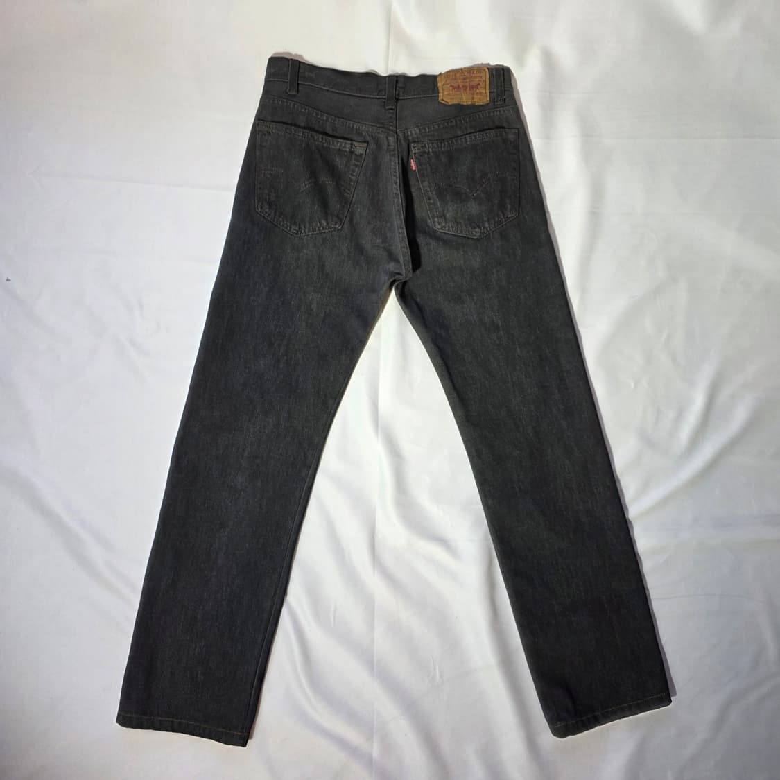 [W31L30]90s 리바이스 USA 501 블랙 데님팬츠 상품이미지6