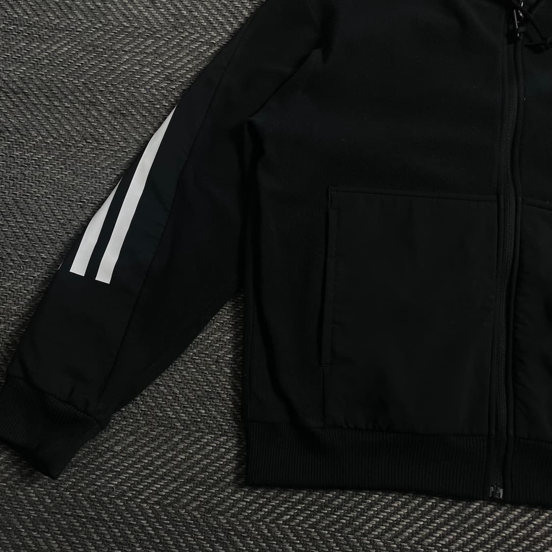 아디다스 신형 퓨쳐 아이콘 플리스 후드 집업o 4604 상품이미지2