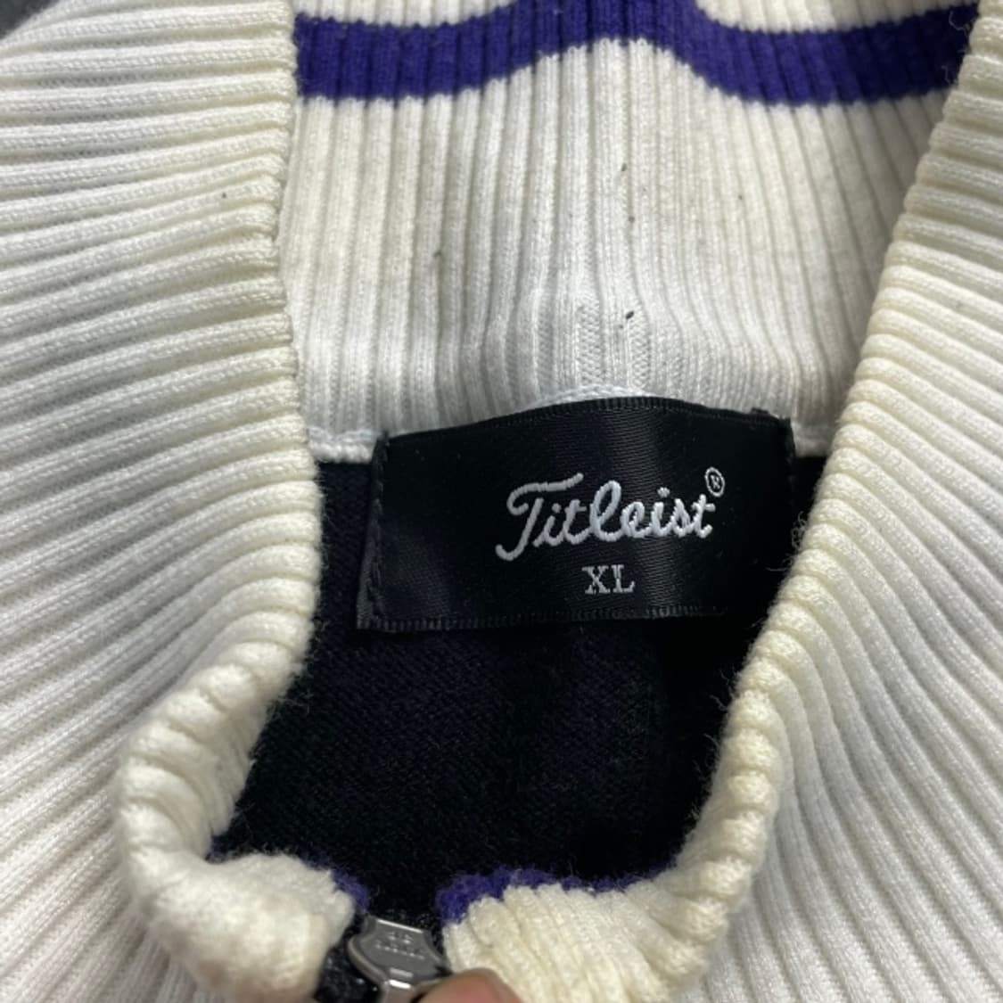 105 타이틀리스트 방풍 니트집업 상품이미지3