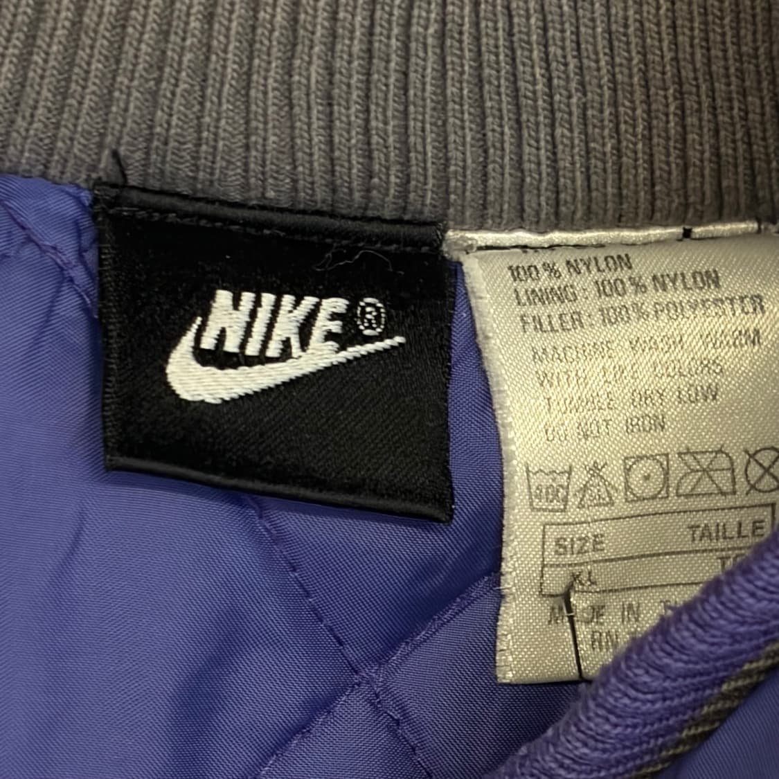 레어 90s 미국 빈티지 나이키 에어 빅스우시 후드 패딩 자켓 상품이미지8