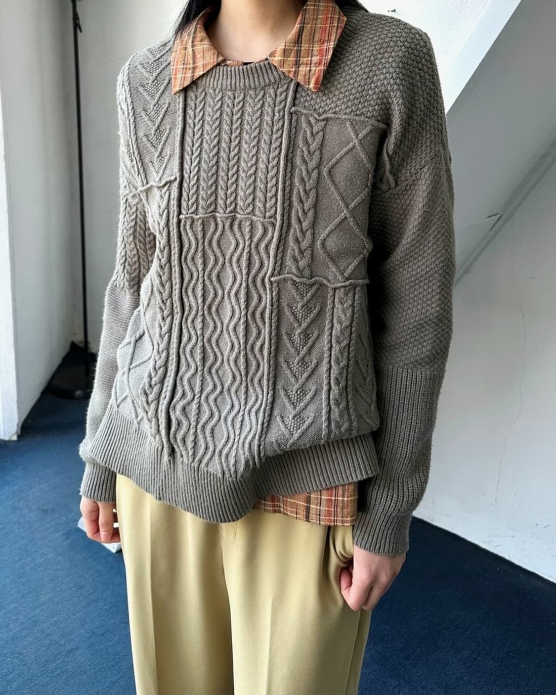 Nep fabric design check single 상품이미지9