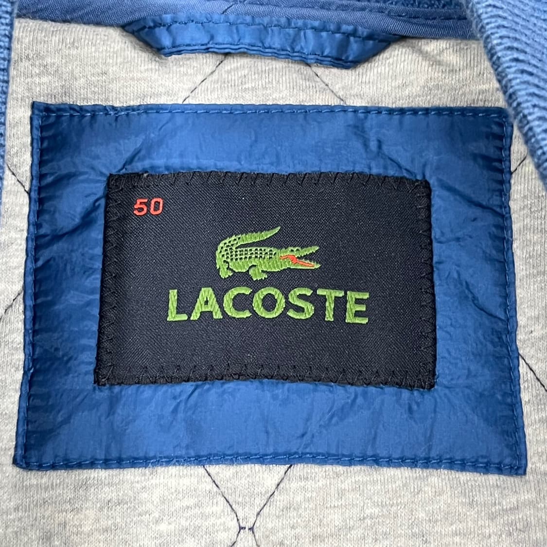 [정품/50] 라코스테 다이아몬드 패턴 퀼팅 재킷 b17 상품이미지7