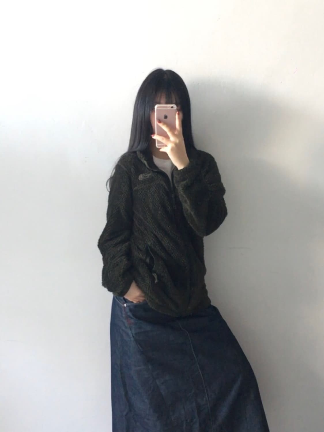 노스페이스 자수 플리스집업 상품이미지2