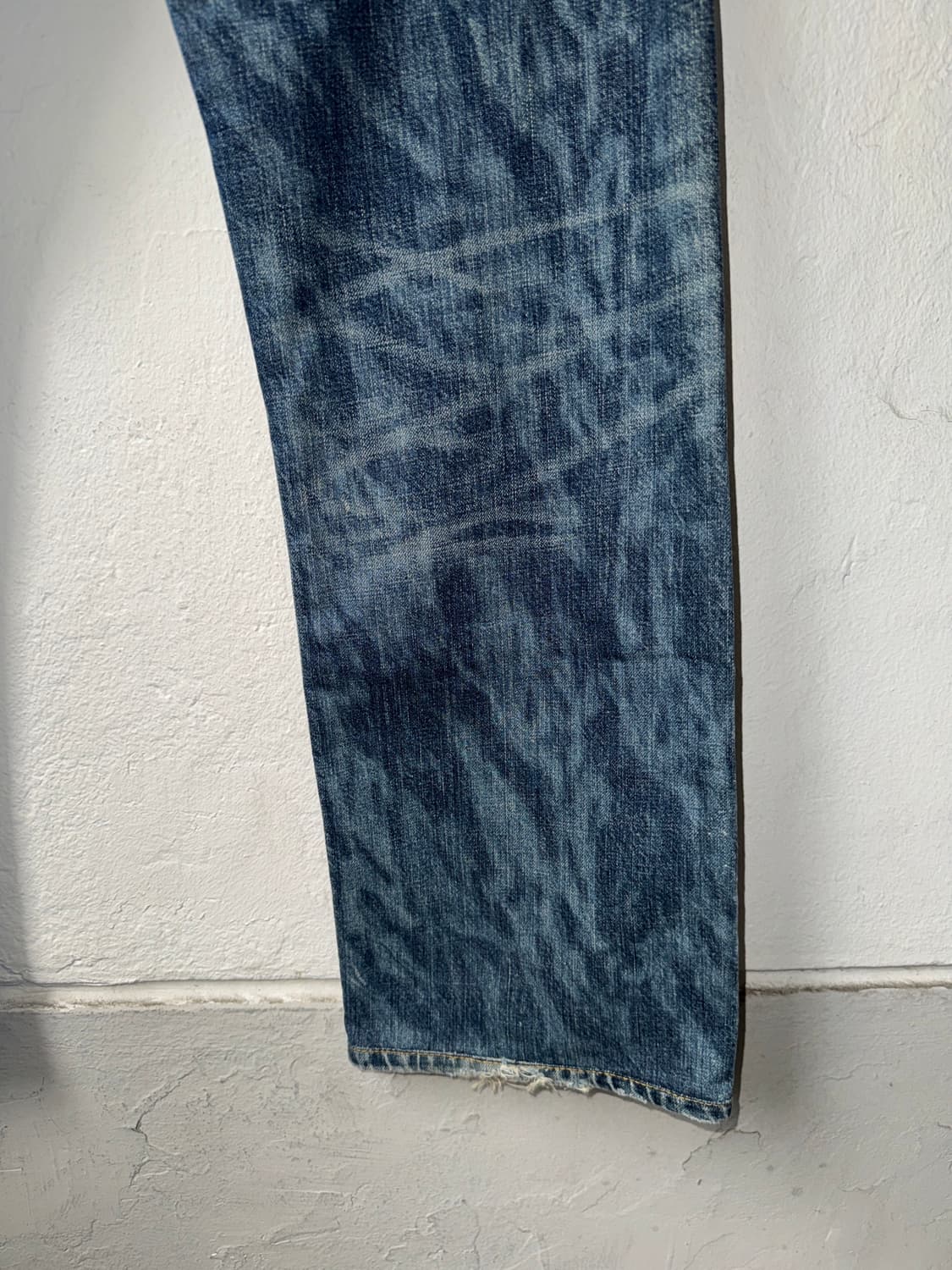 [30]Levis 리바이스 501 빈티지 워싱 패치워크 데님팬츠 상품이미지8